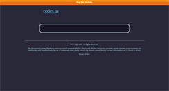 Desktop Screenshot of codes.us